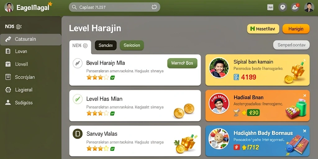 Screenshot memperlihatkan antarmuka pengguna saat memilih karakter.