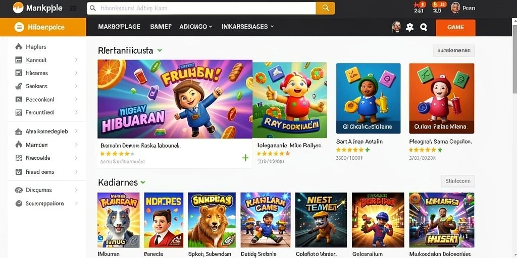 Level permainan yang menantang dan mengasyikkan.