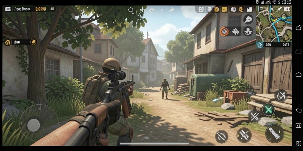 Fitur multiplayer yang memungkinkan bersaing dengan teman.