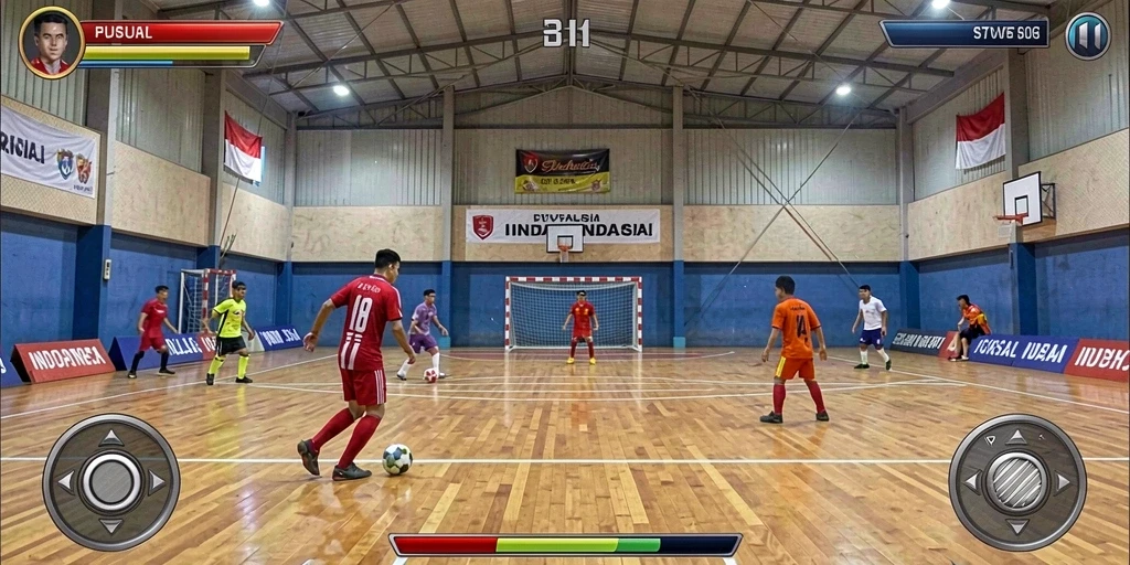 Mode multiplayer yang menambah keseruan bermain.