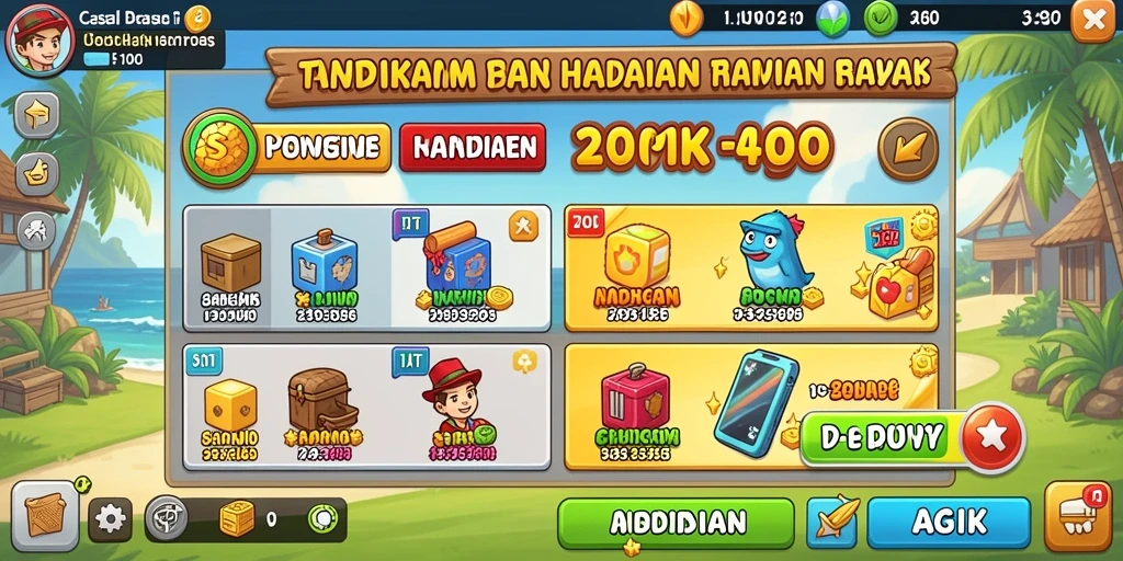 Level menantang yang penuh rintangan dan kejutan.