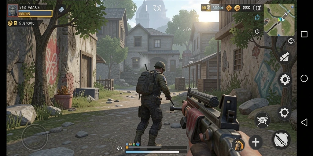 Mode multiplayer yang memungkinkan bermain dengan teman.