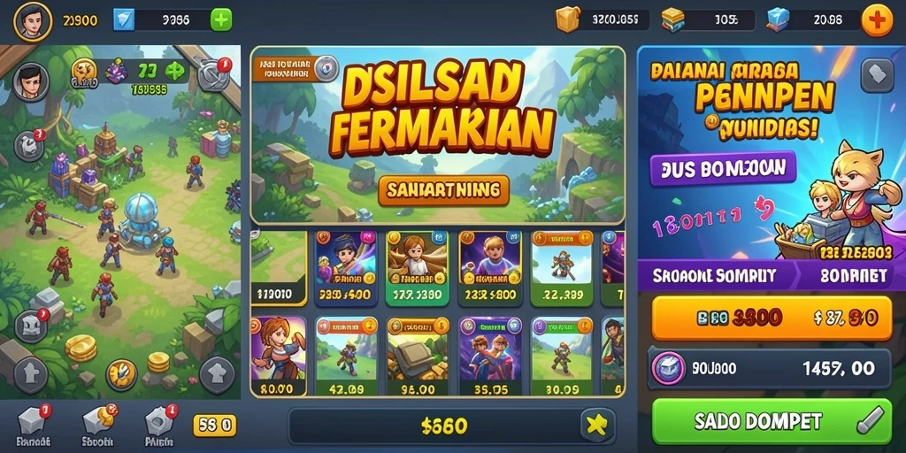 Sistem reward yang menggiurkan dan menyenangkan.
