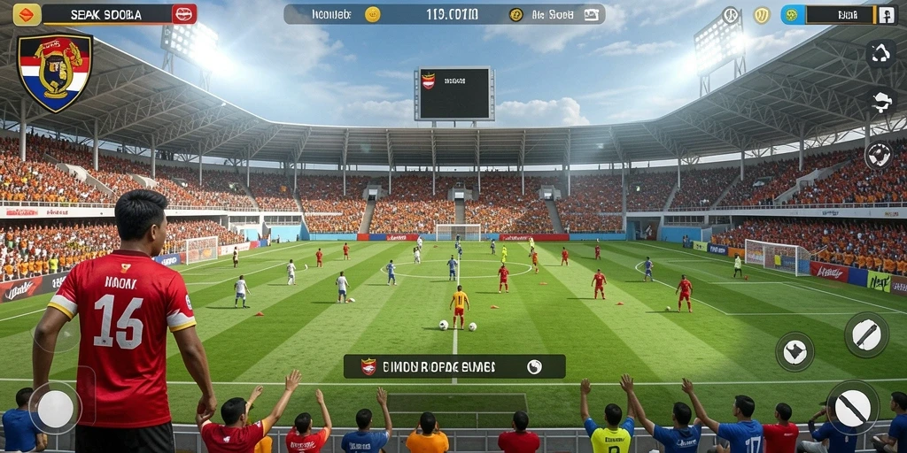 Visual menakjubkan dari lokasi memancing di dalam game.
